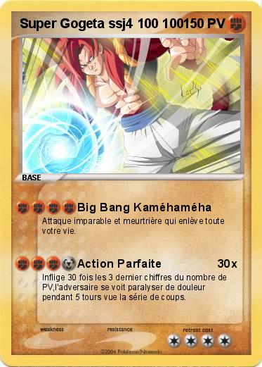 Pokemon Super Gogeta ssj4 100 100