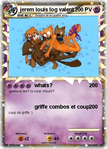 Pokemon jerem louis log valent
