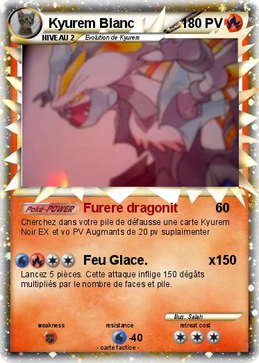 Pokemon Kyurem Blanc