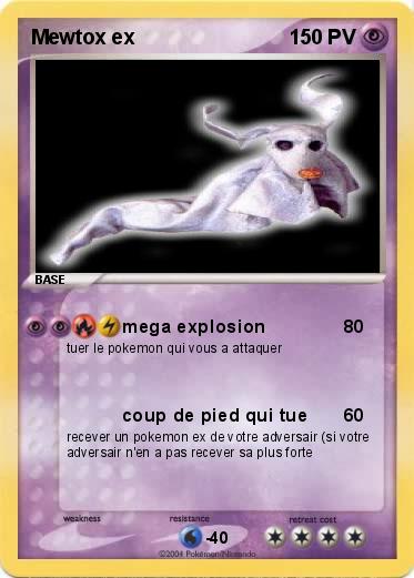 Pokemon Mewtox ex