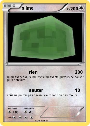 Pokemon slime