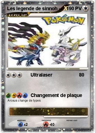 Pokemon Les legende de sinnoh