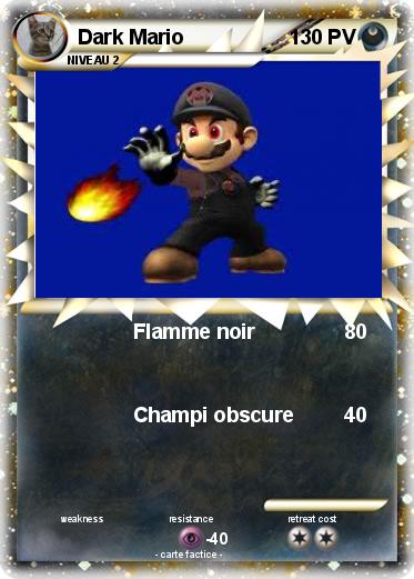 Pokemon Dark Mario