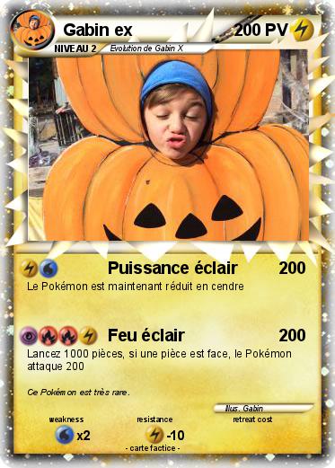Pokemon Gabin ex