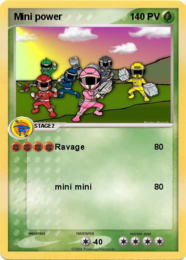 Pokemon Mini power