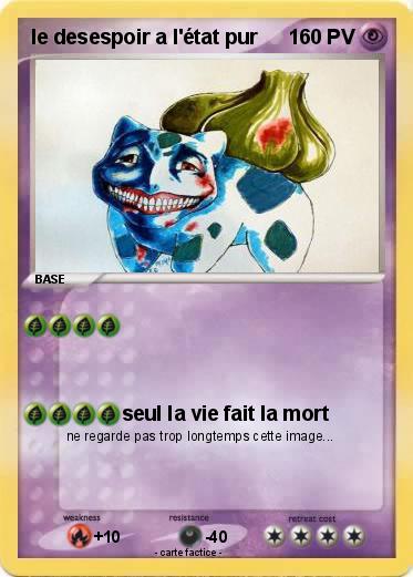 Pokemon le desespoir a l'état pur