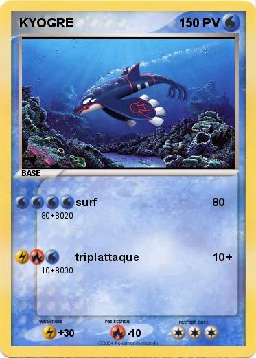 Pokemon KYOGRE