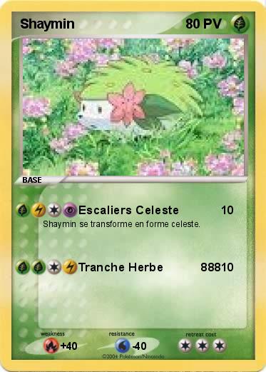 Pokemon Shaymin                                 