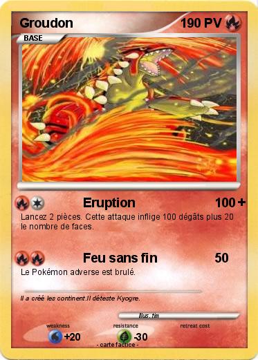 Pokemon Groudon