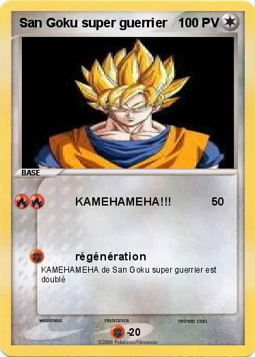 Pokemon San Goku super guerrier