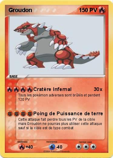 Pokemon Groudon