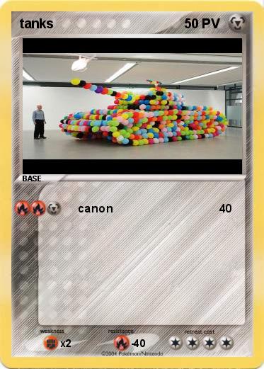 Pokemon tanks