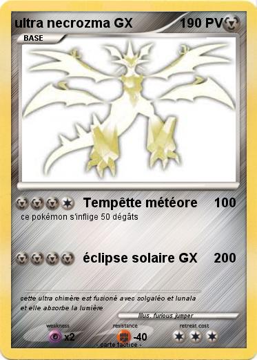 Pokemon ultra necrozma GX