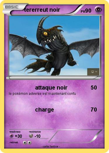 Pokemon tererreut noir