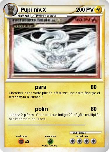 Pokemon Pupi niv.X