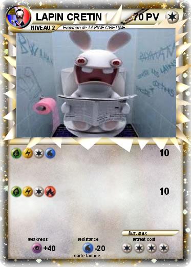 Pokemon LAPIN CRETIN
