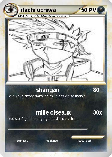 Pokemon itachi uchiwa