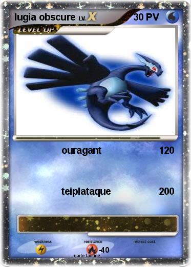 Pokemon lugia obscure