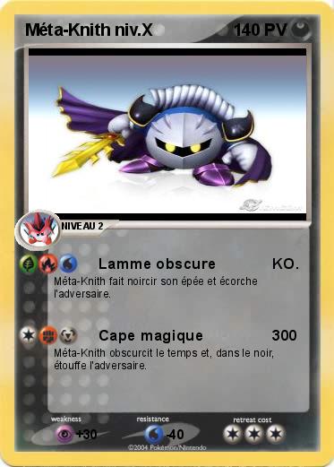 Pokemon Méta-Knith niv.X                                                        