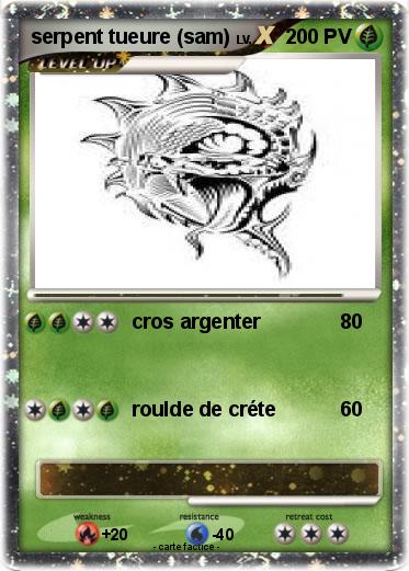 Pokemon serpent tueure (sam)