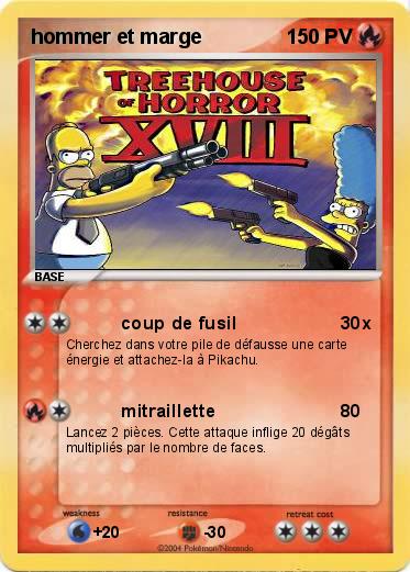 Pokemon hommer et marge