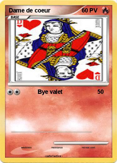 Pokemon Dame de coeur