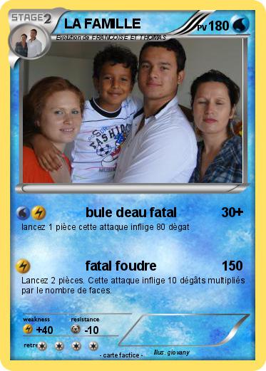 Pokemon LA FAMILLE
