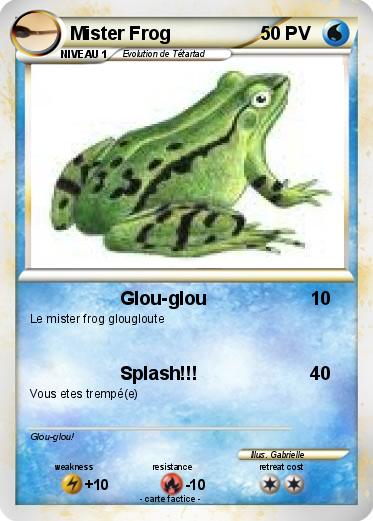 Pokemon Mister Frog