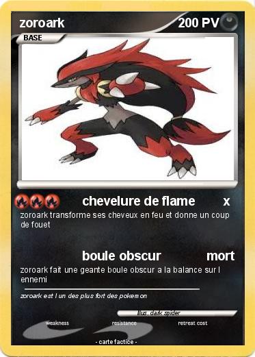 Pokemon zoroark