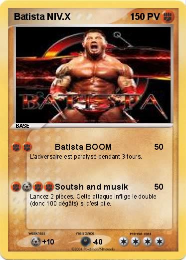 Pokemon Batista NIV.X