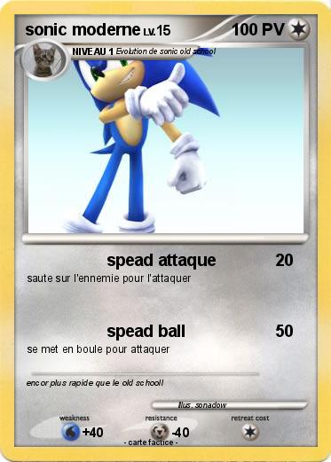 Pokemon sonic moderne