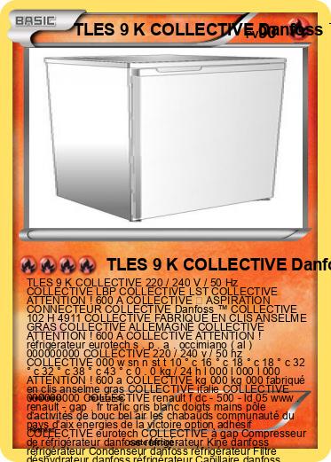 Pokemon TLES 9 K COLLECTIVE Danfoss ™