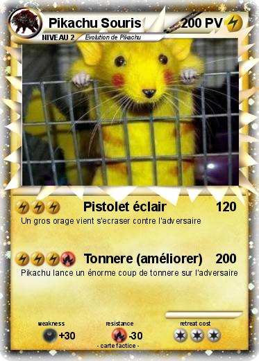 Pokemon Pikachu Souris