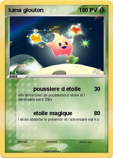 Pokemon luma glouton