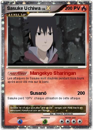 Pokemon Sasuke Uchiwa