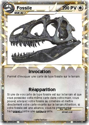 Pokemon Fossile