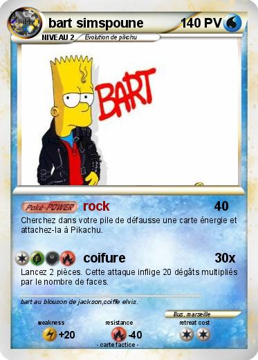 Pokemon bart simspoune