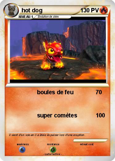 Pokemon hot dog