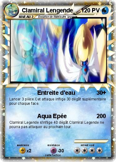 Pokemon Clamiral Lengende