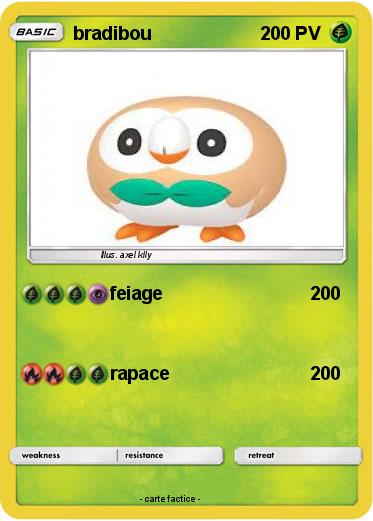 Pokemon bradibou