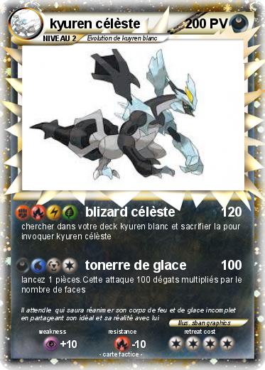 Pokemon kyuren célèste
