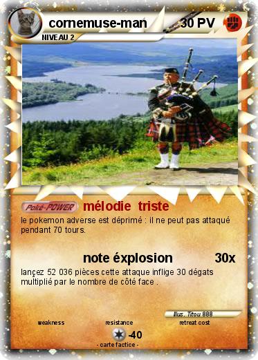 Pokemon cornemuse-man