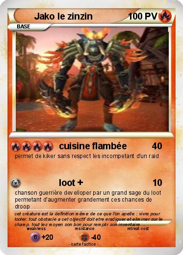 Pokemon Jako le zinzin