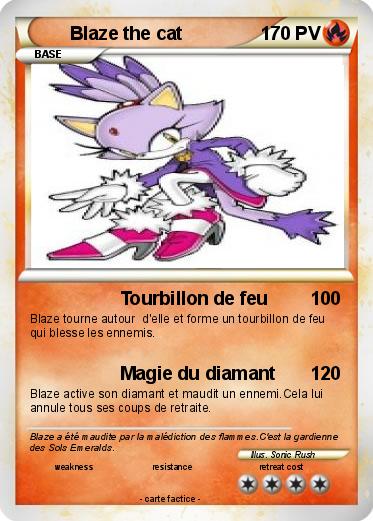 Pokemon Blaze the cat