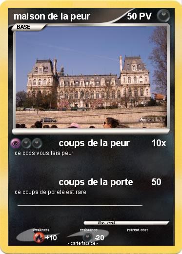 Pokemon maison de la peur