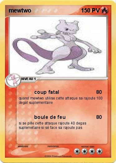 Pokemon mewtwo