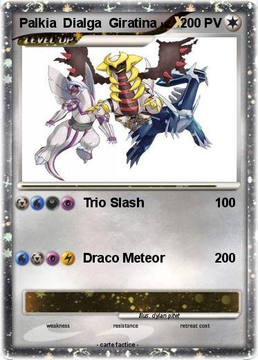 Pokemon Palkia  Dialga  Giratina