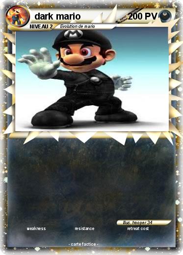 Pokemon dark mario
