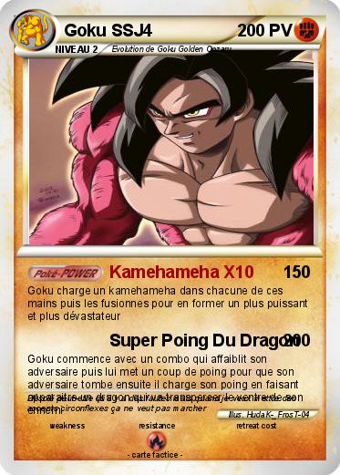 Pokemon Goku SSJ4