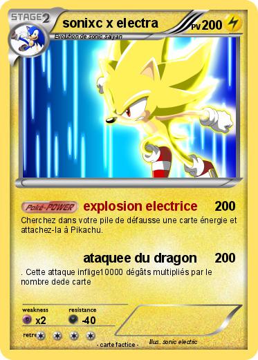 Pokemon sonixc x electra